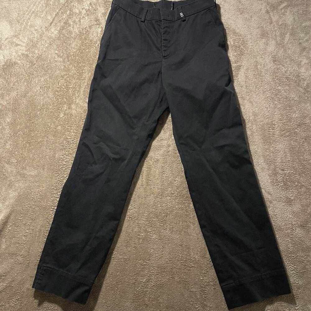 Bogner Pants Womens Sz 6 Long Black Dress Casual Mid Rise Trousers Career Work
